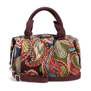 Vera Bradley Hadley Satchel Heirloom Paisley